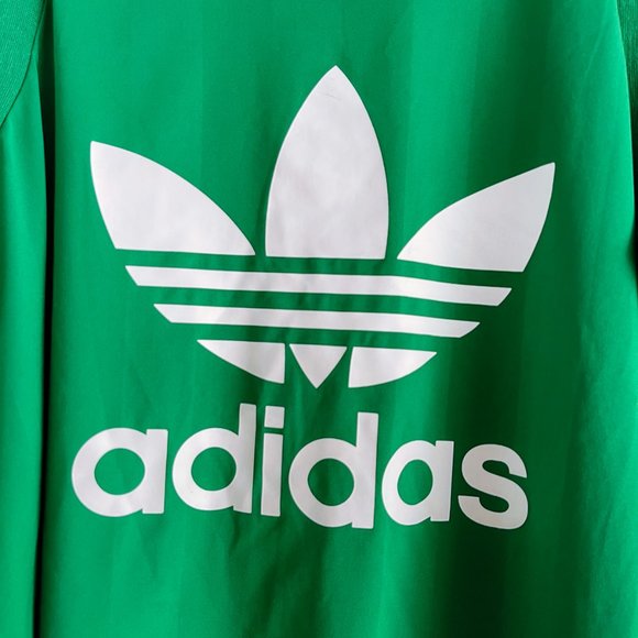 Adidas 3 Stripes Originals Trefoil Green Sport Tank Top Basketball Logo Men Sz L - Picture 5 of 8